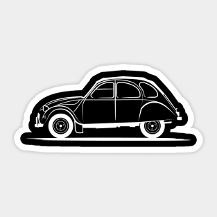 Citroen 2CV Deux Chevaux Sticker